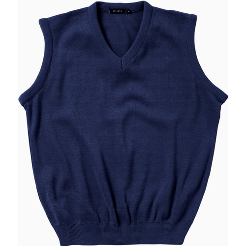Cotton Valley Sleeveless V Neck Slip Over Navy